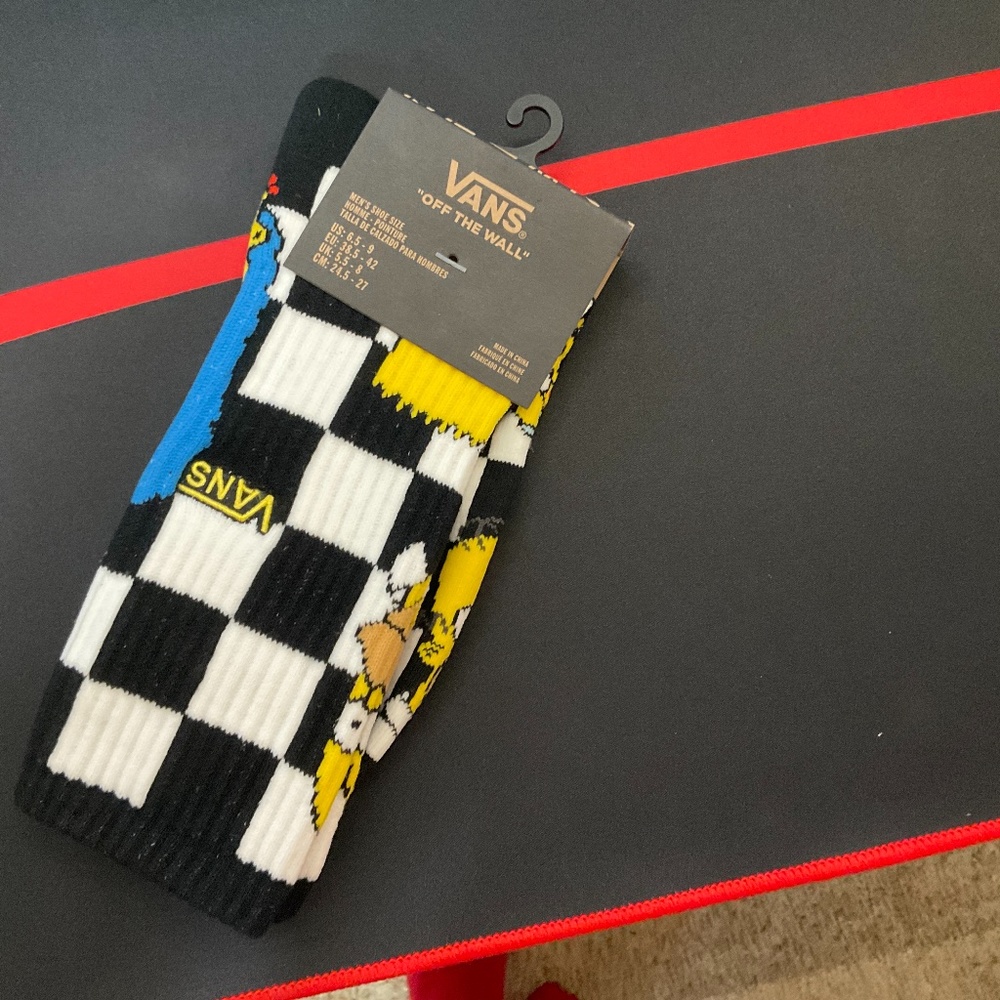 Simpson x Vans Sock